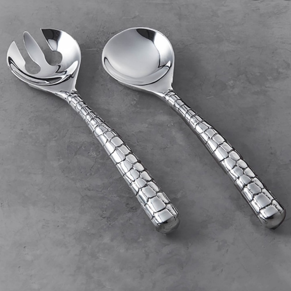 Beatriz Ball croc salad servers